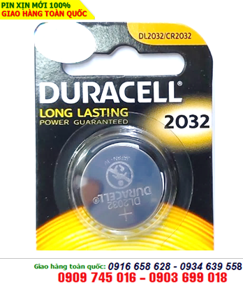 Pin 3V Lithium Duracell DL2032/ CR2032 chính hãng Duracell USA